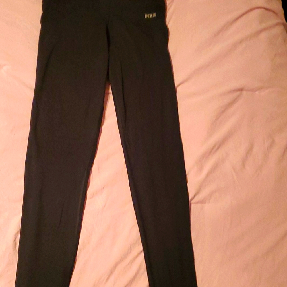 Full length pink leggings